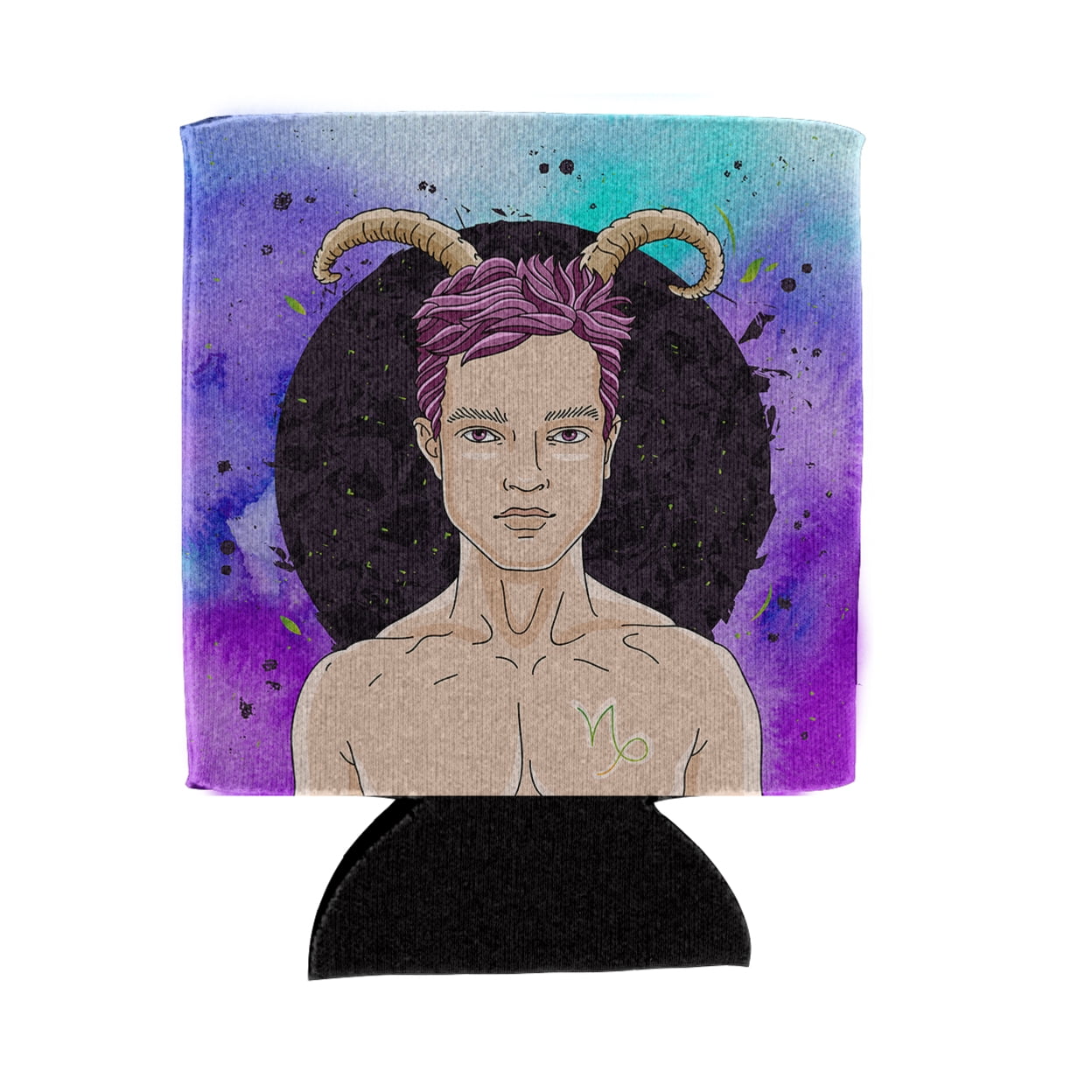 Capricorn Zodiac Sign Can or Bottle Hugger