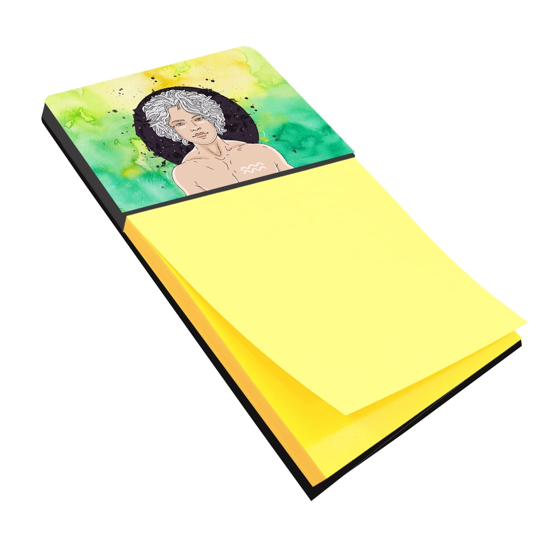 BB7315SN Aquarius Zodiac Sign Sticky Note Holder