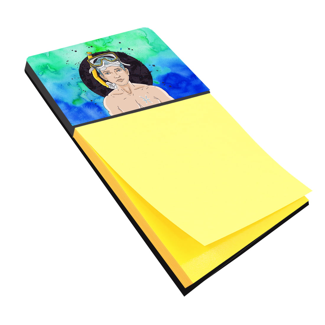 BB7316SN Pisces Zodiac Sign Sticky Note Holder