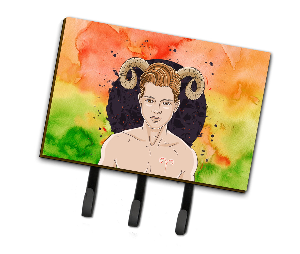 Aries Zodiac Sign Leash or Key Holder