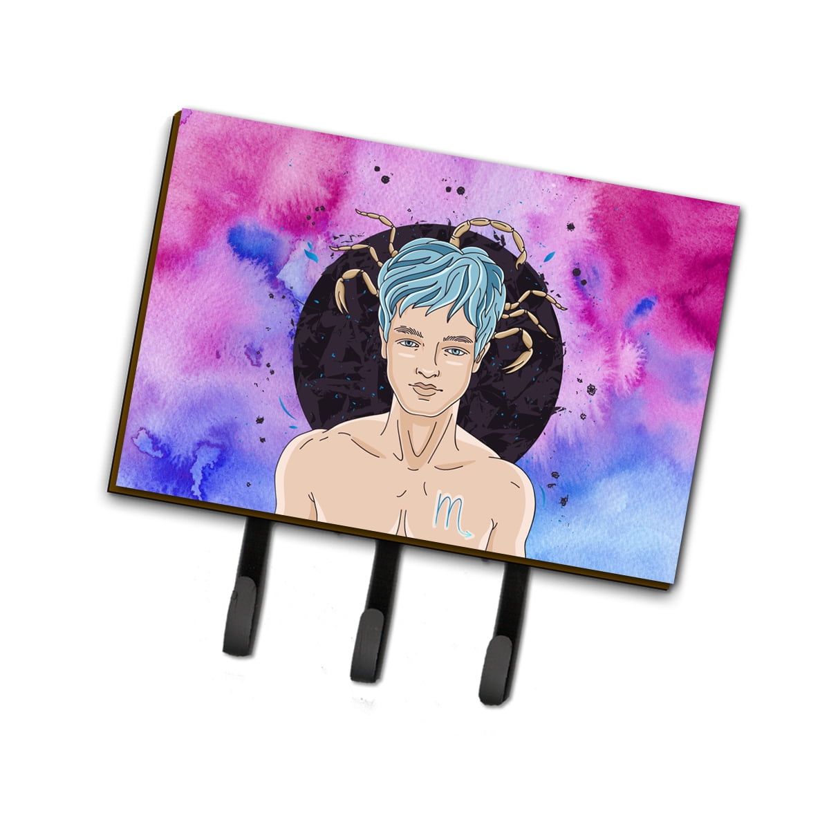 Scorpio Zodiac Sign Leash or Key Holder
