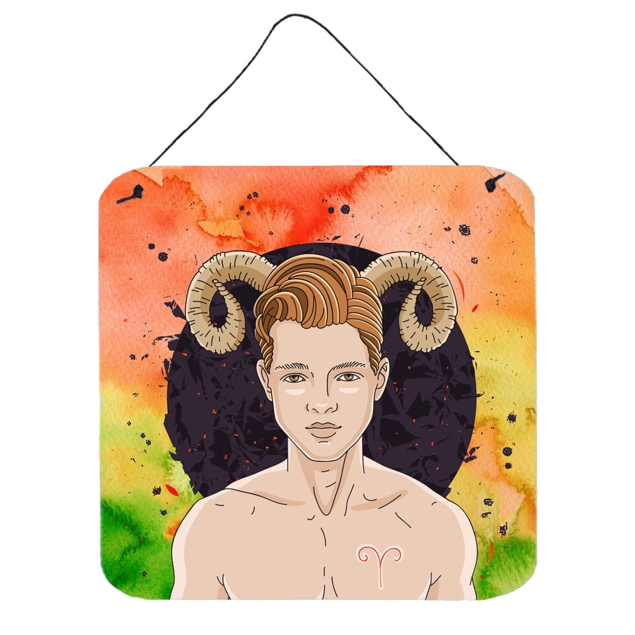 Aries Zodiac Sign Wall or Door Hanging Prints