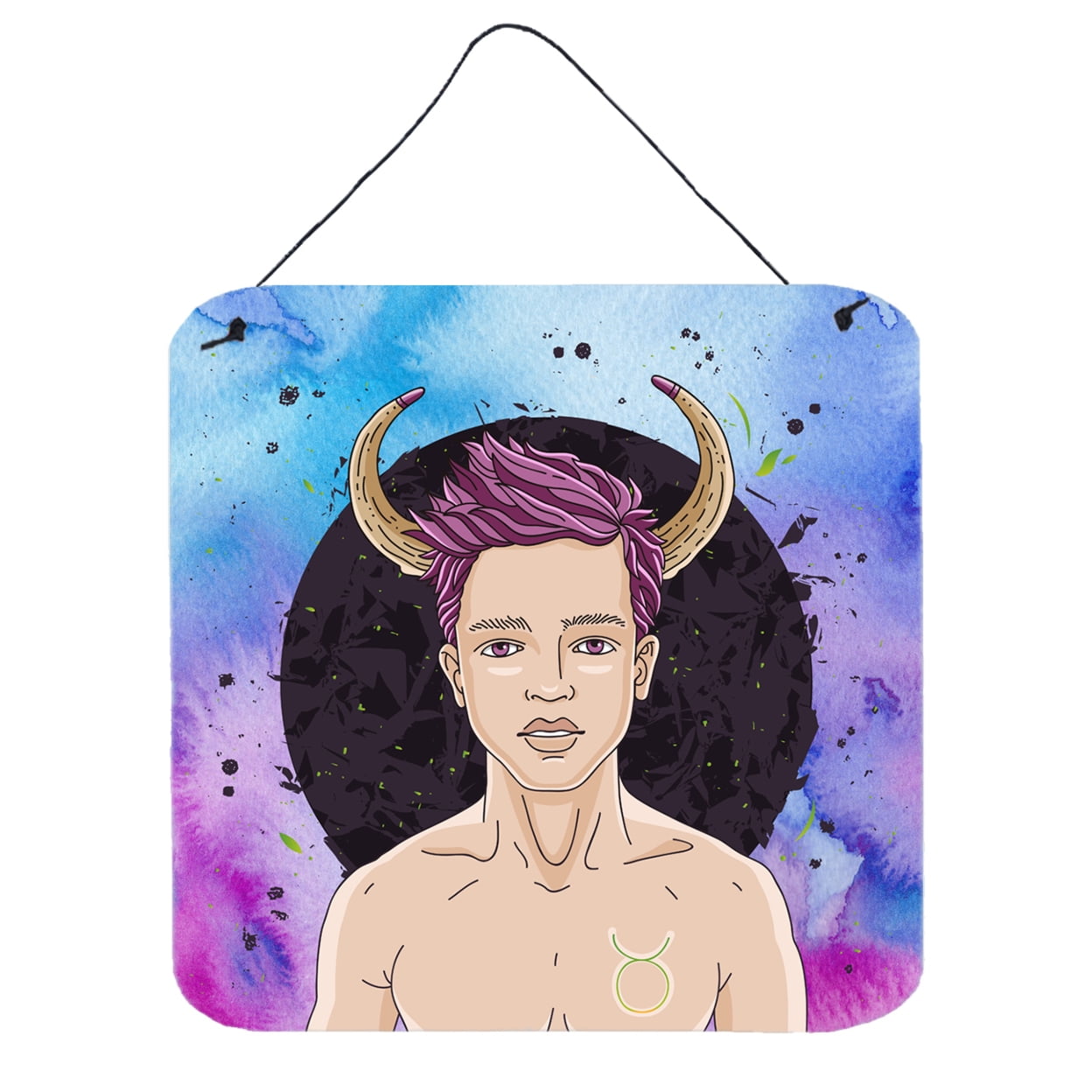 Taurus Zodiac Sign Wall or Door Hanging Prints