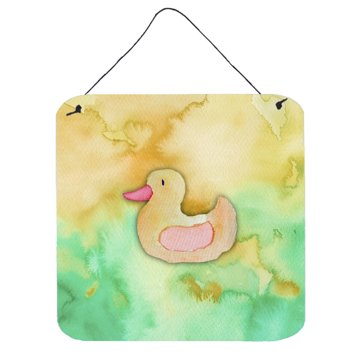 Rubber Duckie Watercolor Wall or Door Hanging Prints