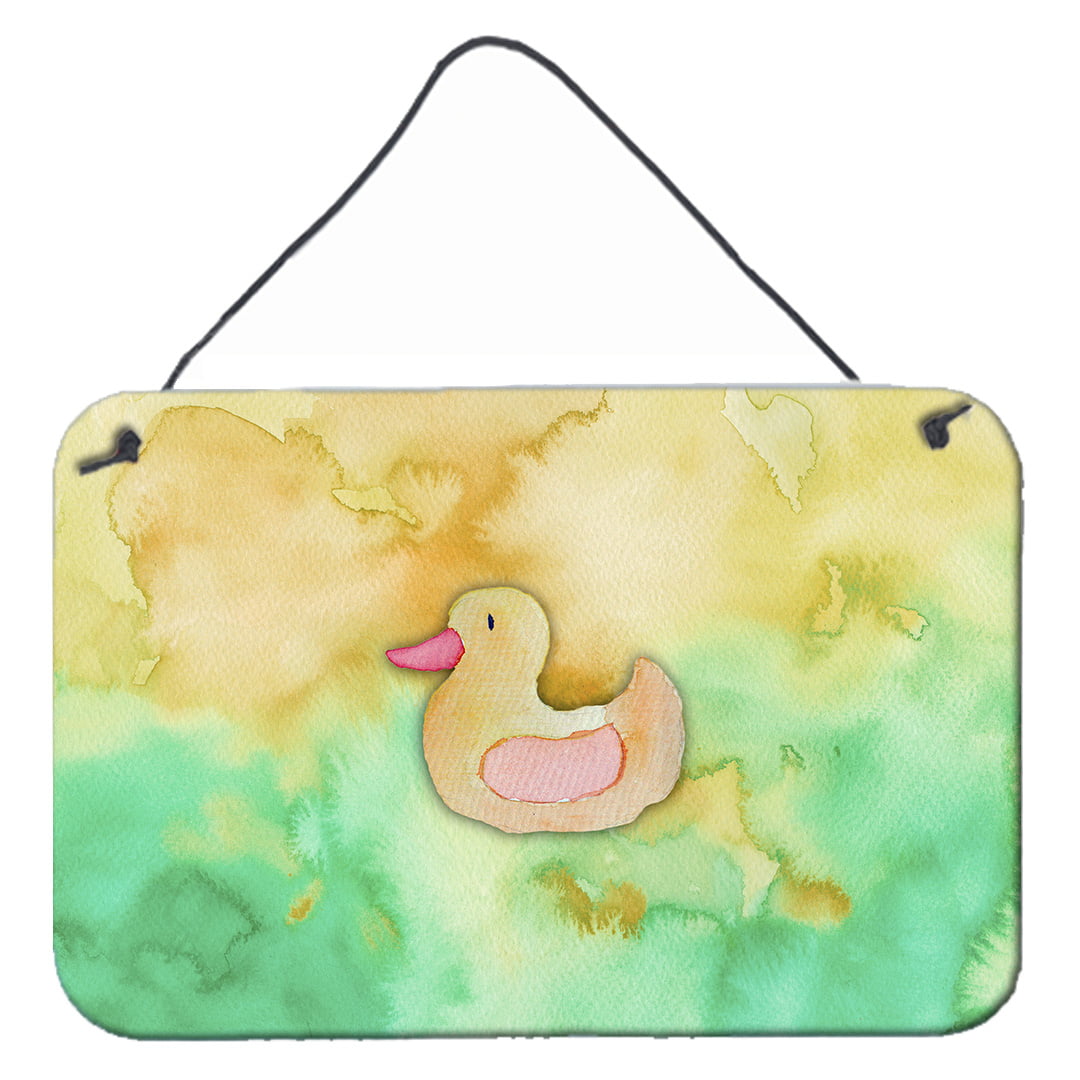 Rubber Duckie Watercolor Wall or Door Hanging Prints