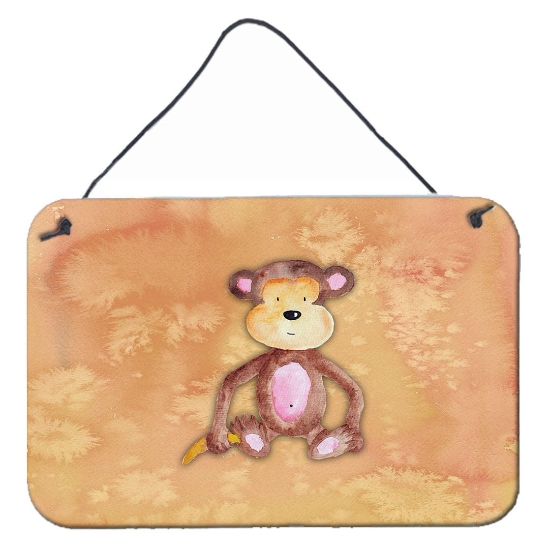 Monkey Watercolor Wall or Door Hanging Prints
