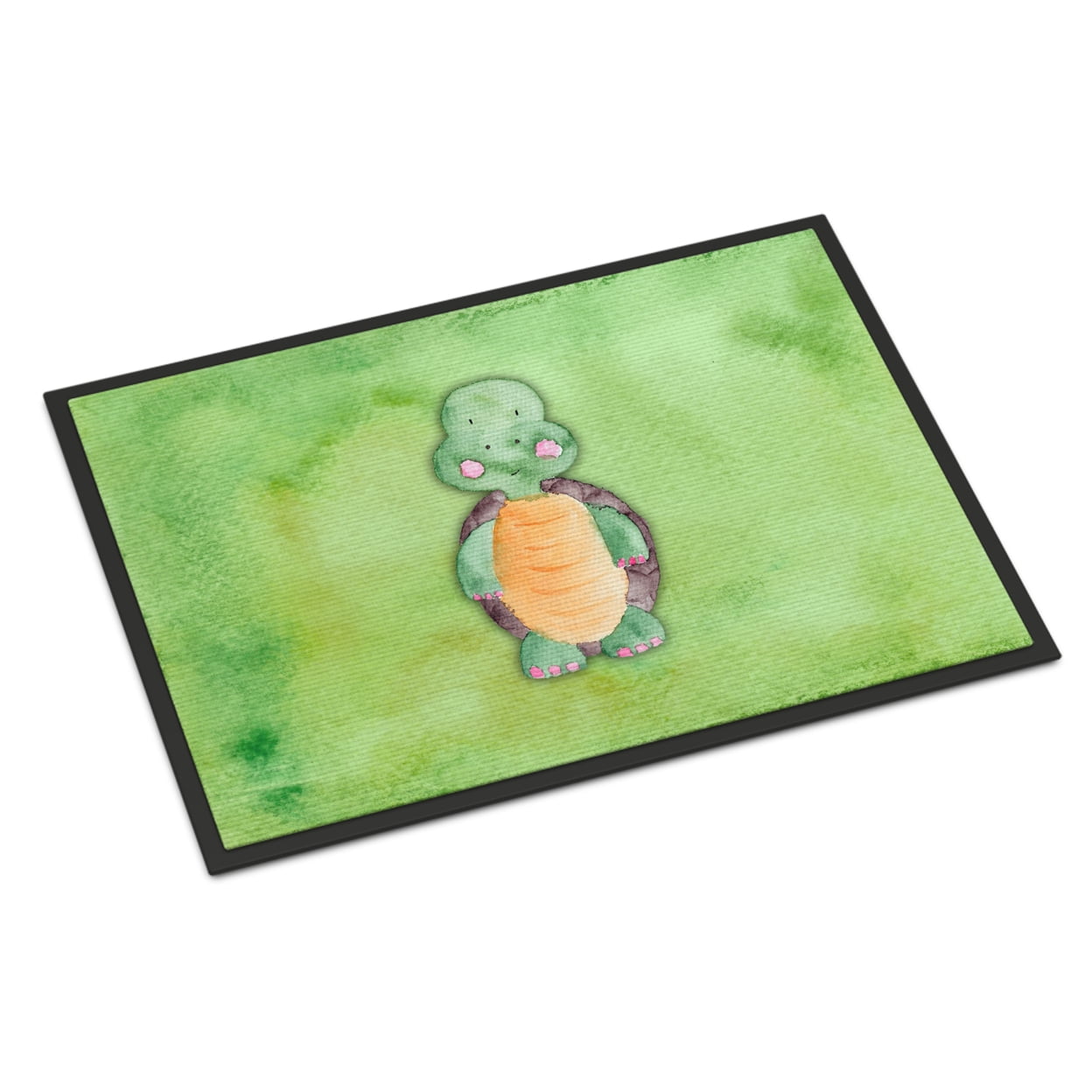 24 x 36 in. Turtle Watercolor Indoor or Outdoor Mat