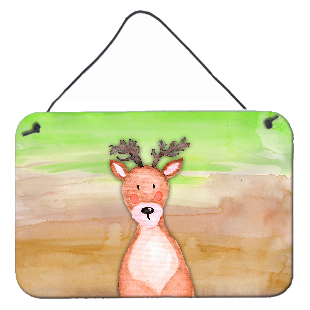 Deer Watercolor Wall or Door Hanging Prints
