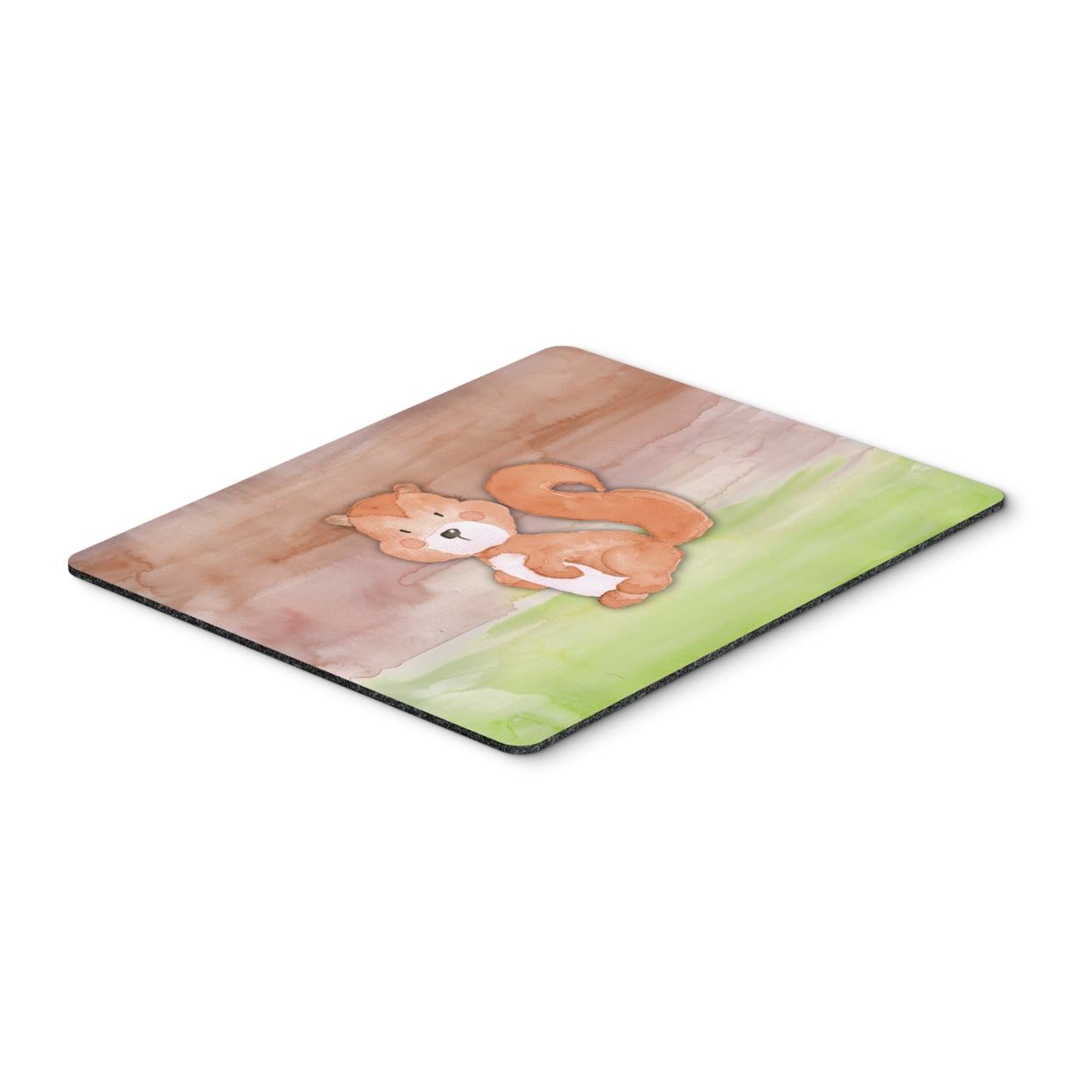 BB7439MP Squirrel Watercolor Mouse Pad, Hot Pad or Trivet