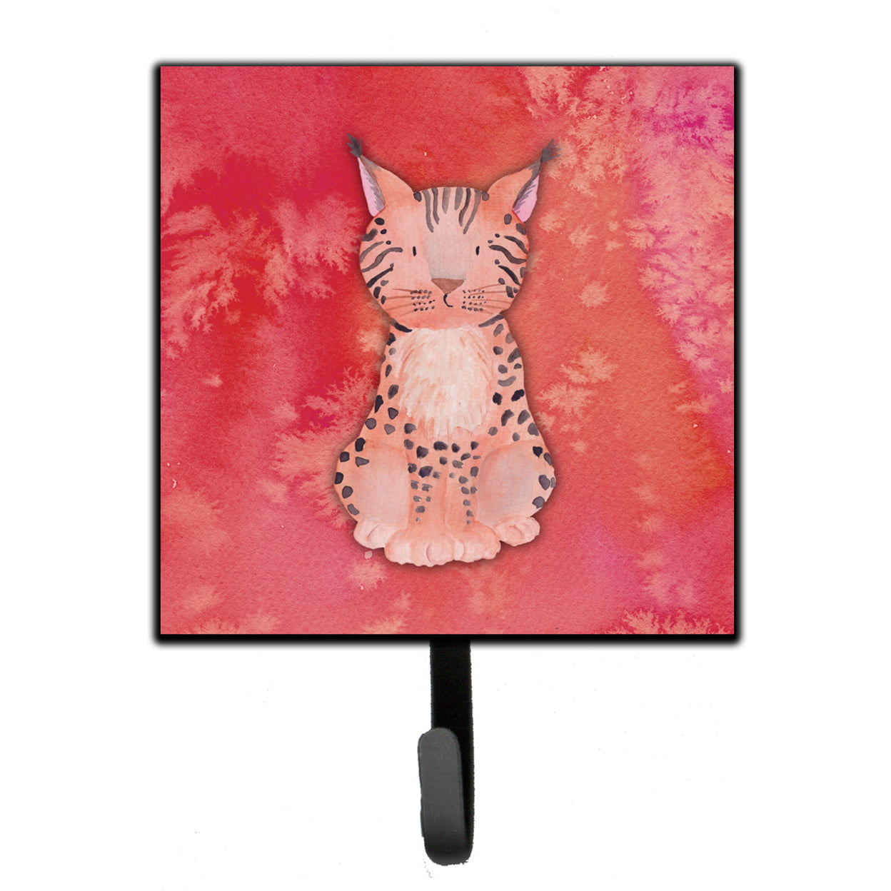 Lynx Watercolor Leash or Key Holder