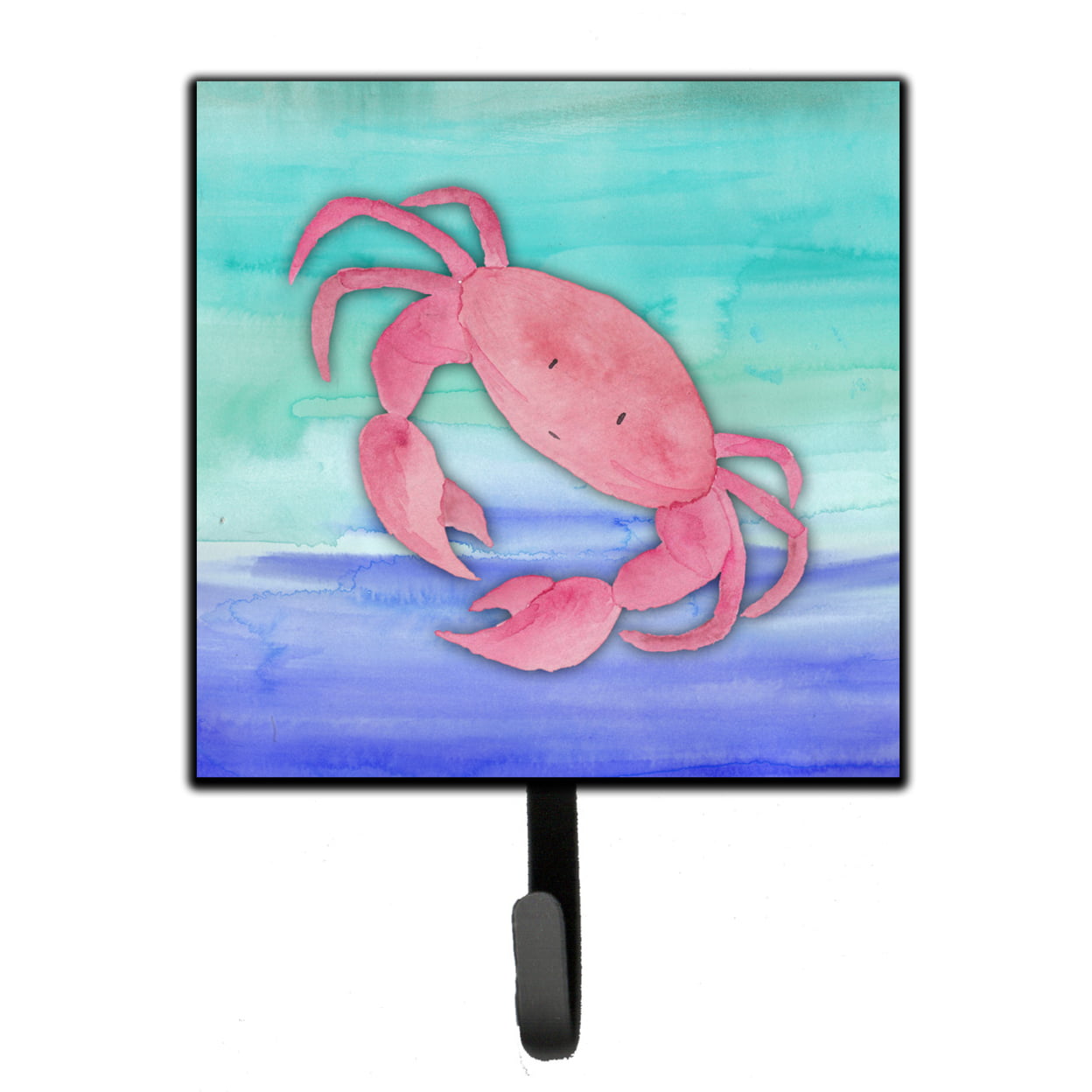 Crab Watercolor Leash or Key Holder