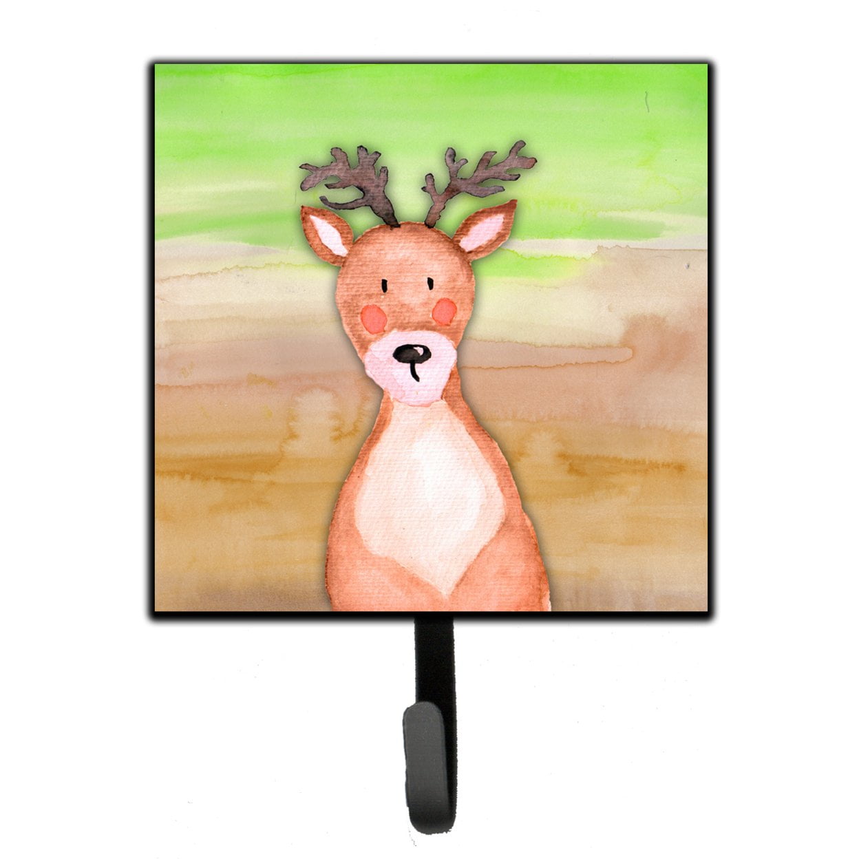 Picture of Carolines Treasures BB7435SH4 Deer Watercolor Leash or Key Holder
