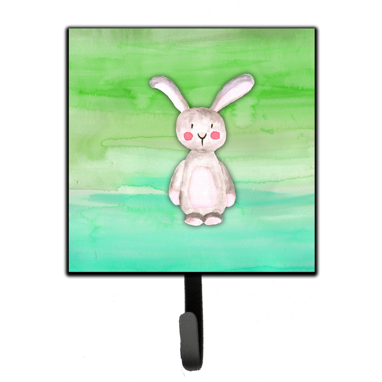 Picture of Carolines Treasures BB7437SH4 Bunny Rabbit Watercolor Leash or Key Holder