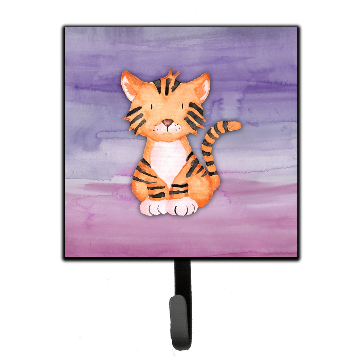 Tiger Cub Watercolor Leash or Key Holder