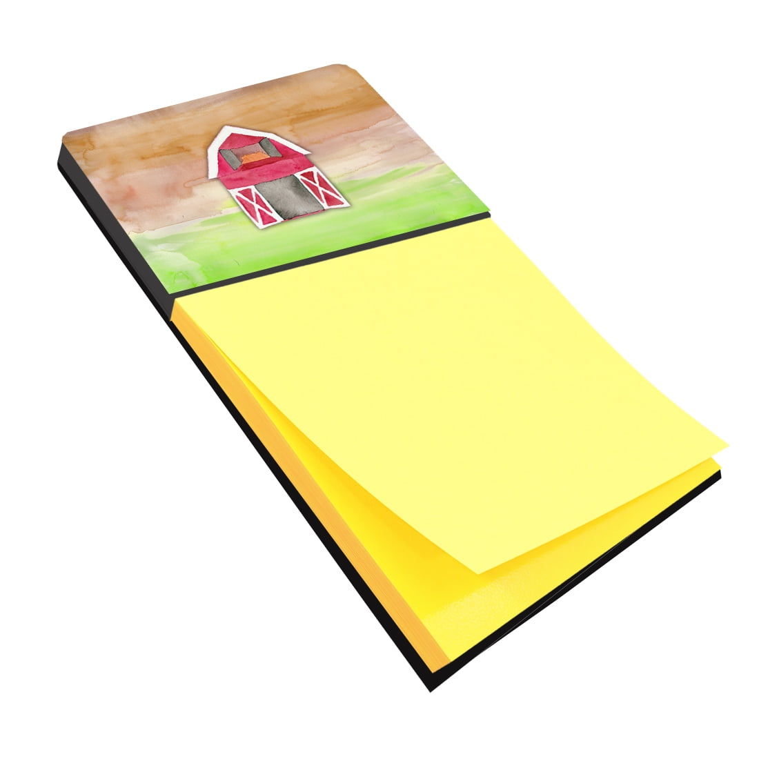 BB7409SN Barn Watercolor Sticky Note Holder