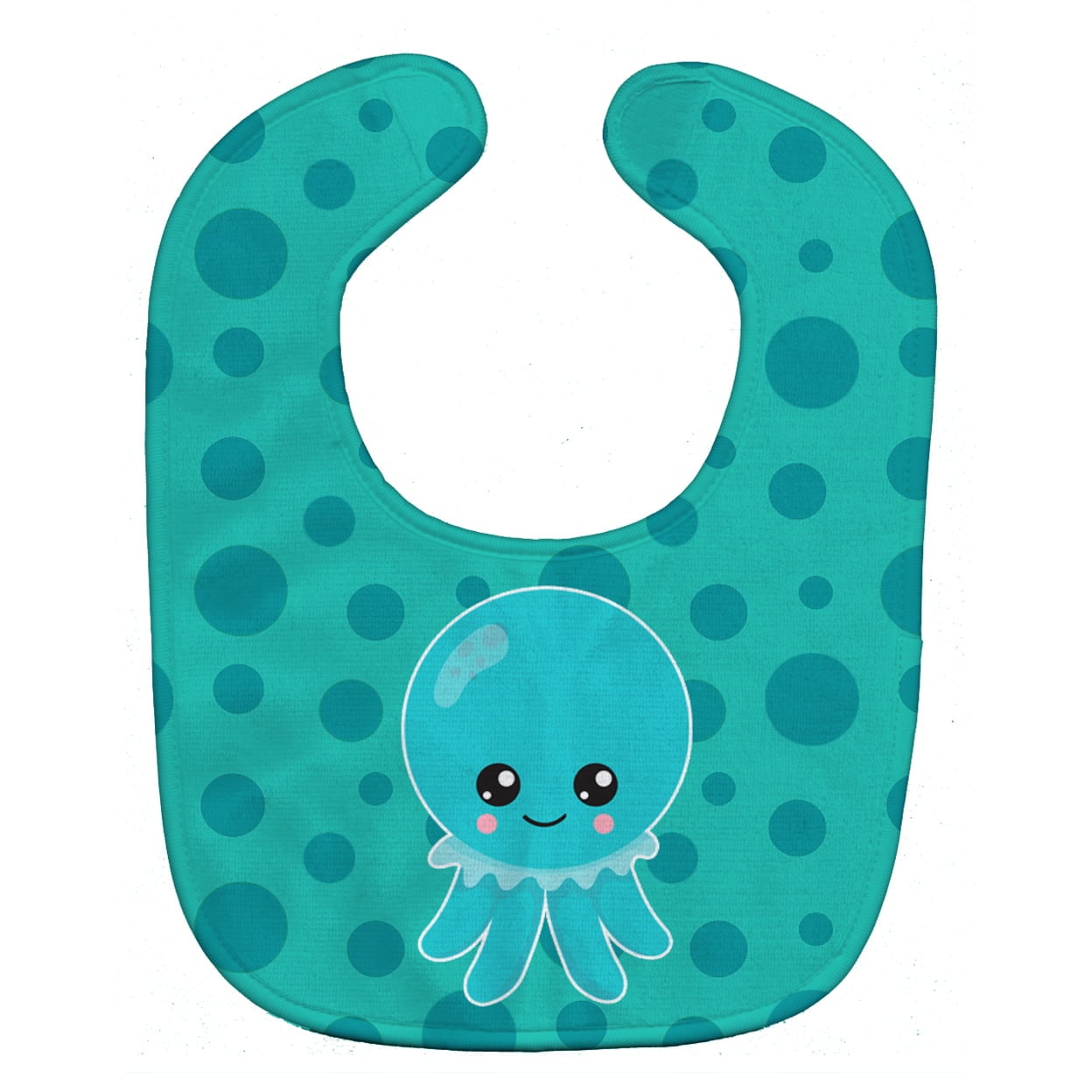 Ocean Octopus Blue Baby Bib