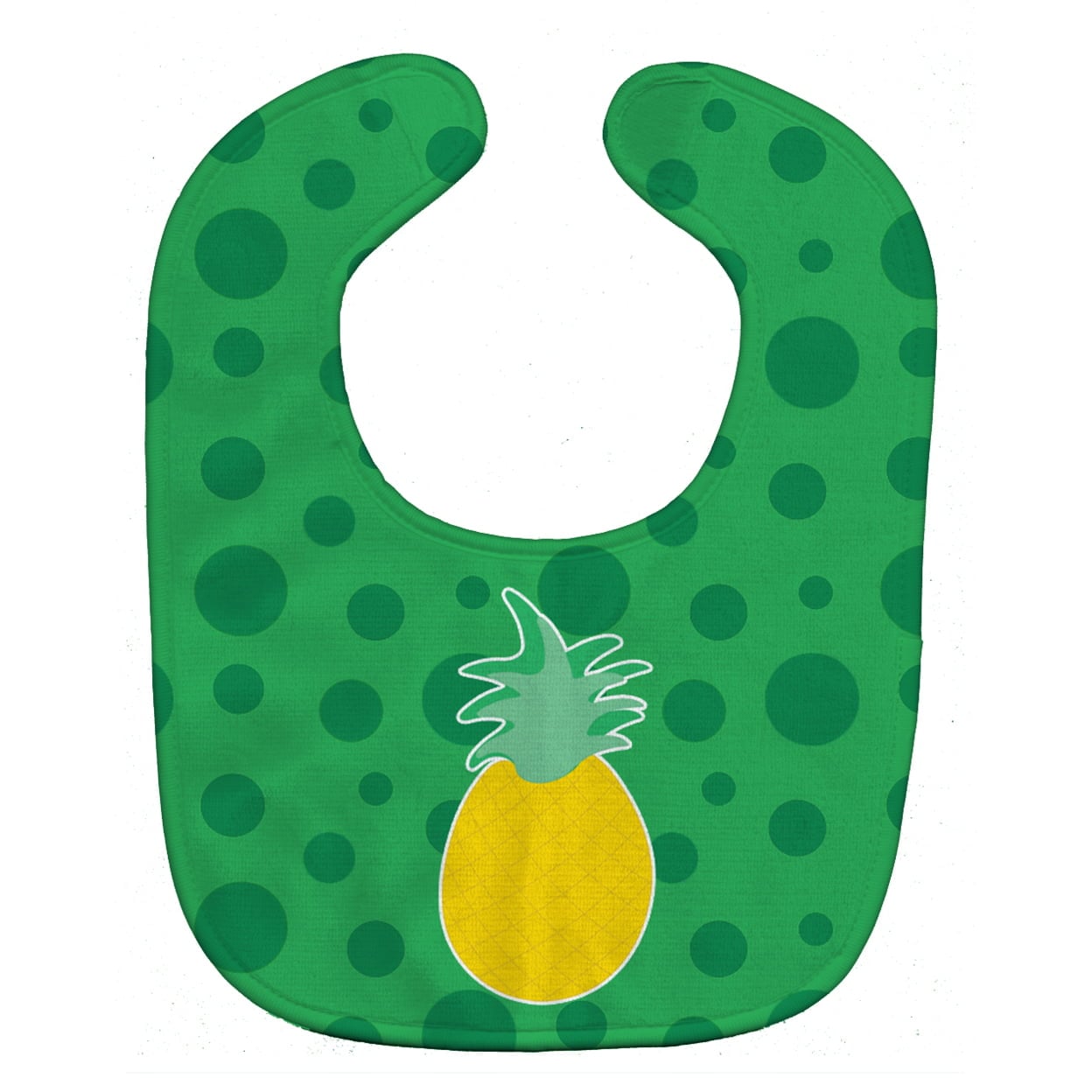 BB8817BIB Beach Pineapple Baby Bib