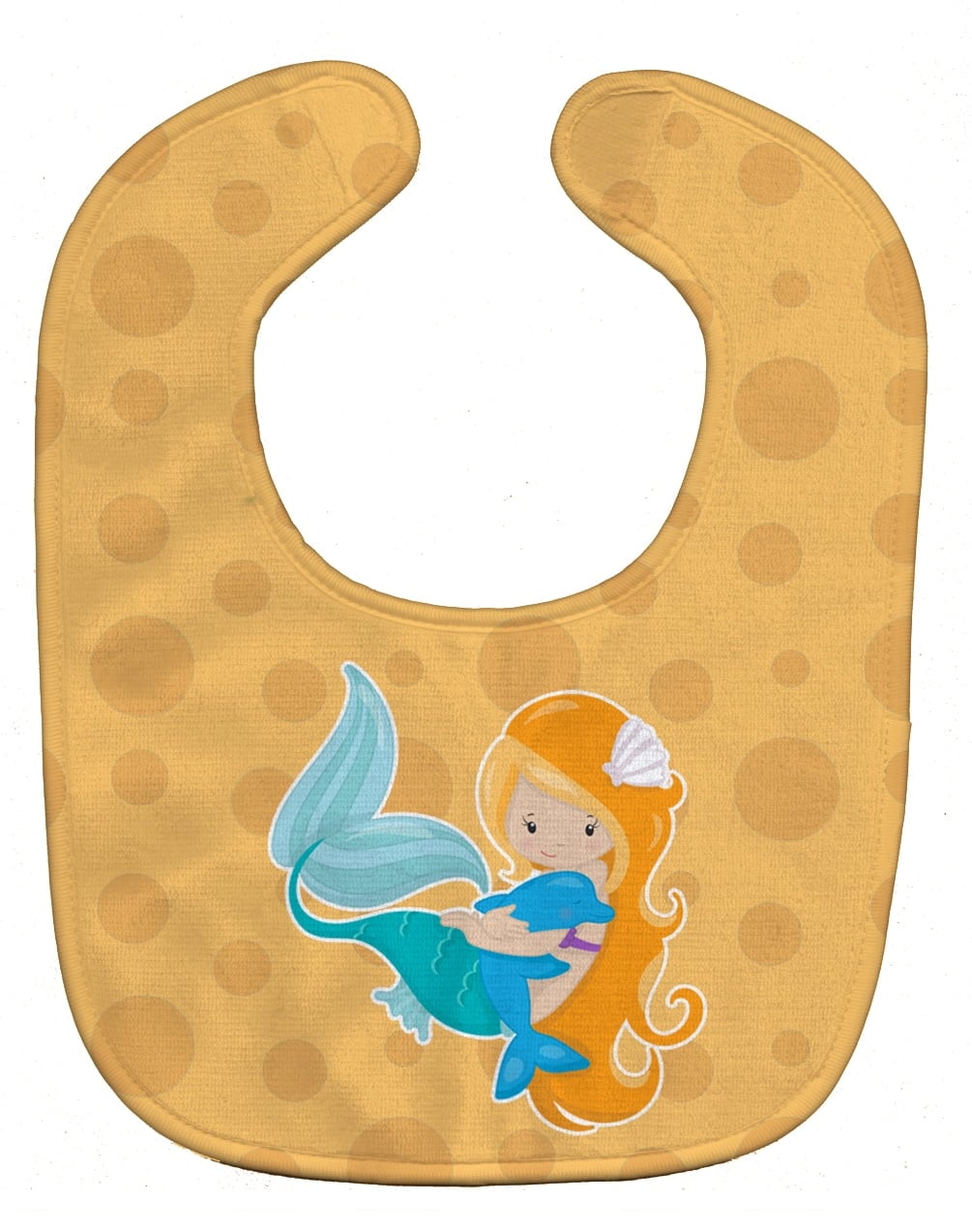 Beach Mermaid Baby Bib