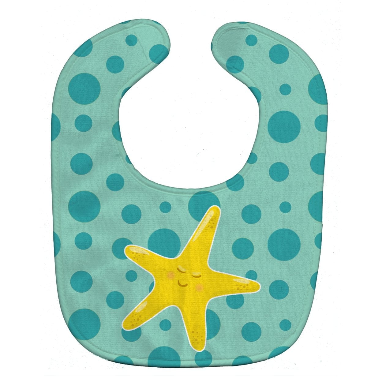 BB8841BIB Beach Starfish Baby Bib