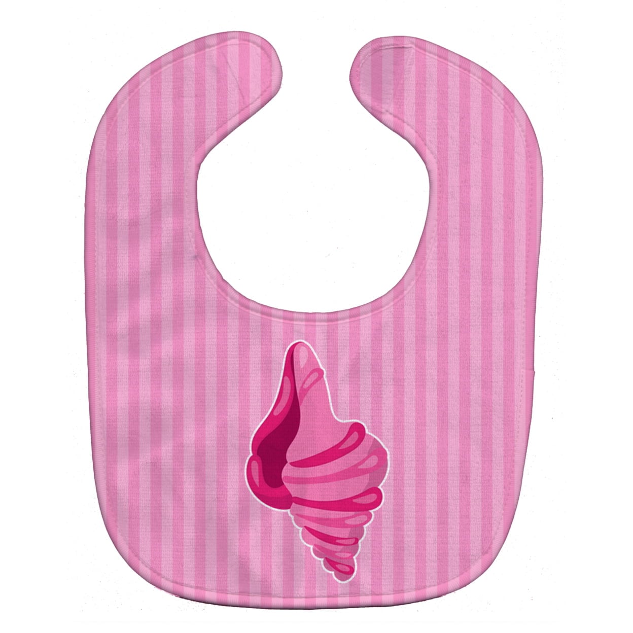 BB8844BIB Beach Shell Pink Baby Bib