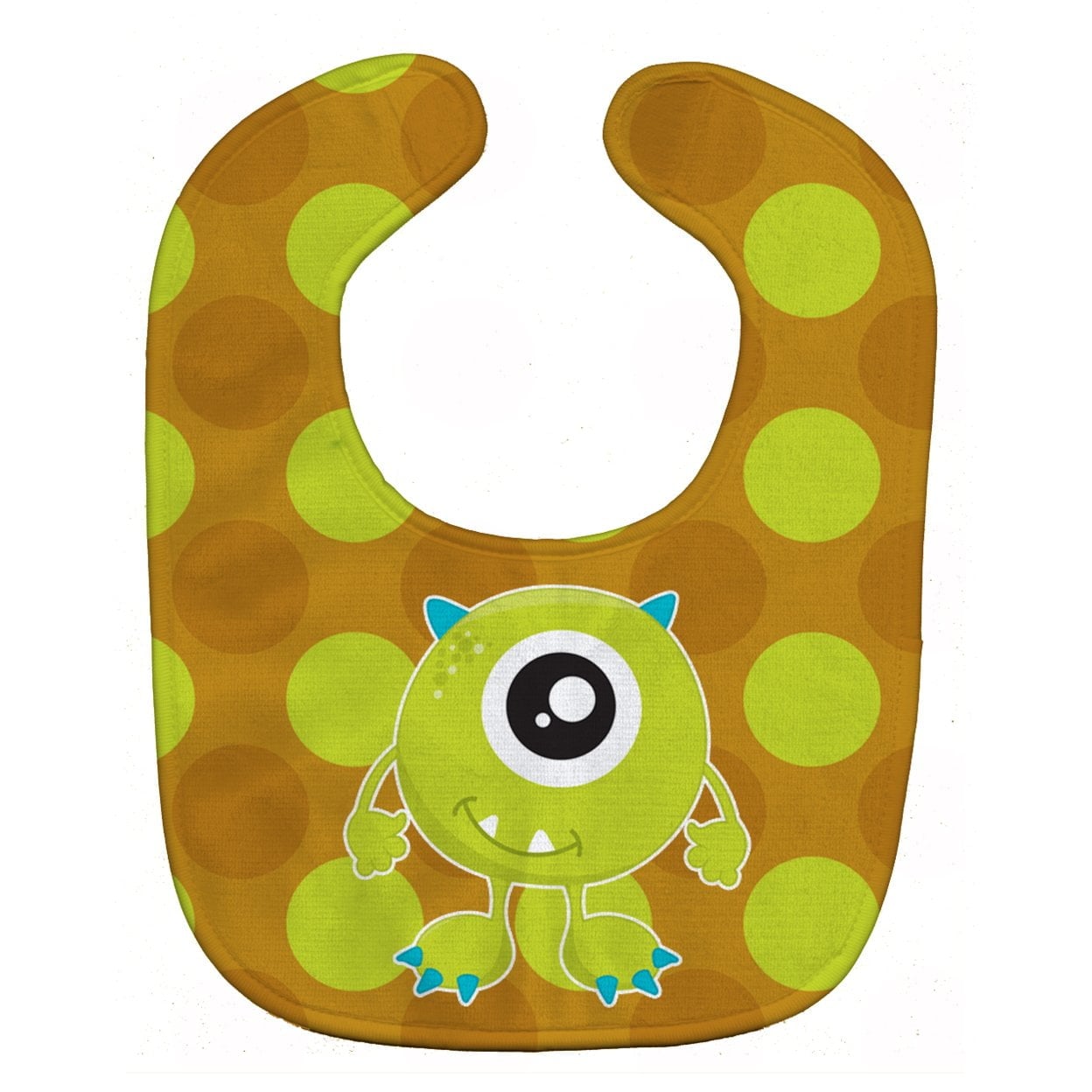 BB8846BIB Monster Green Baby Bib