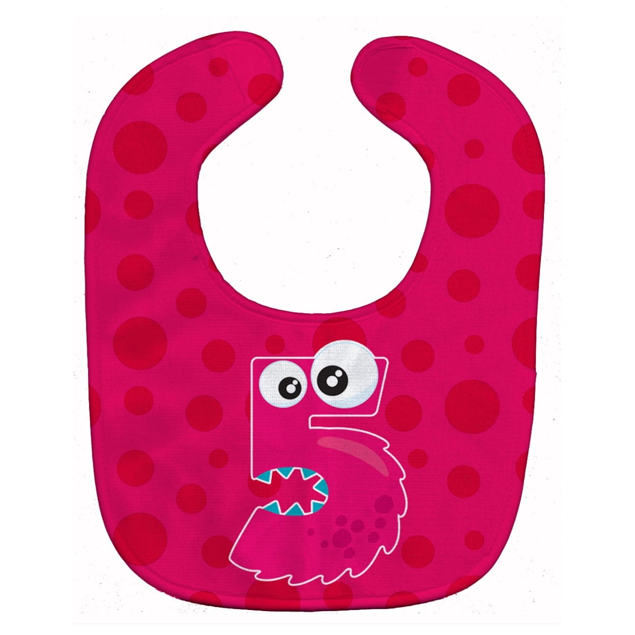 Monster Month 5 Baby Bib