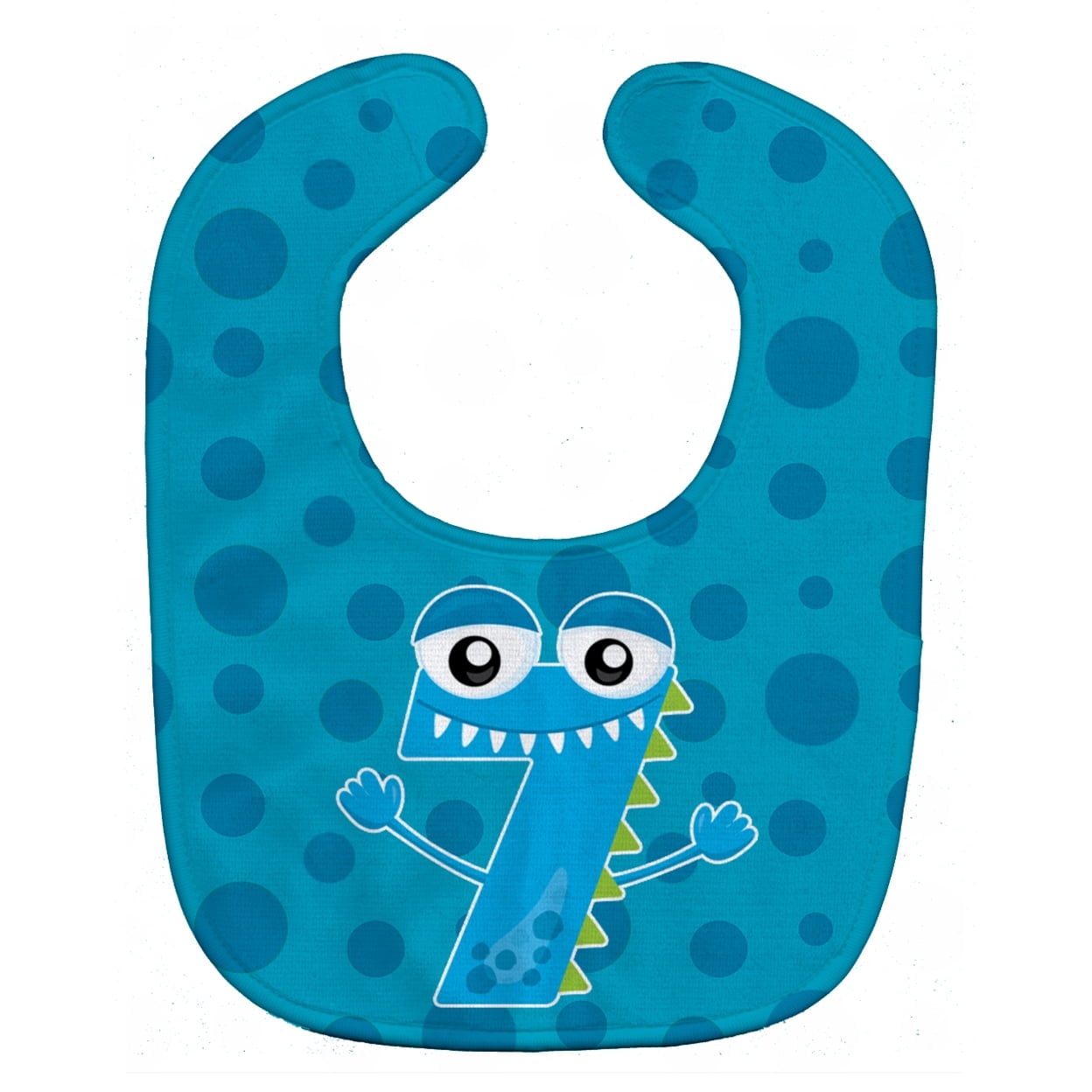 Monster Month 7 Baby Bib