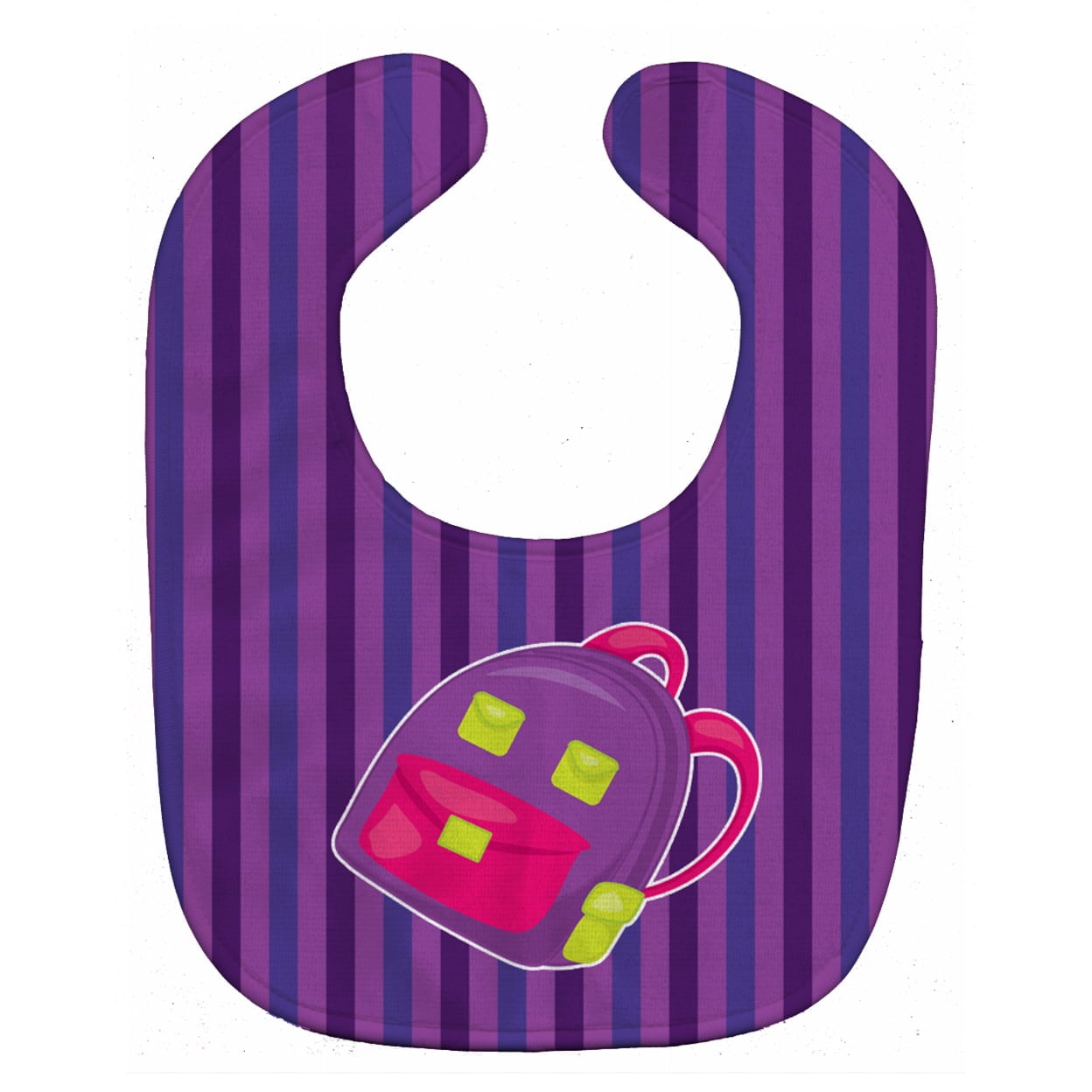 Back to School Backpack Baby Bib