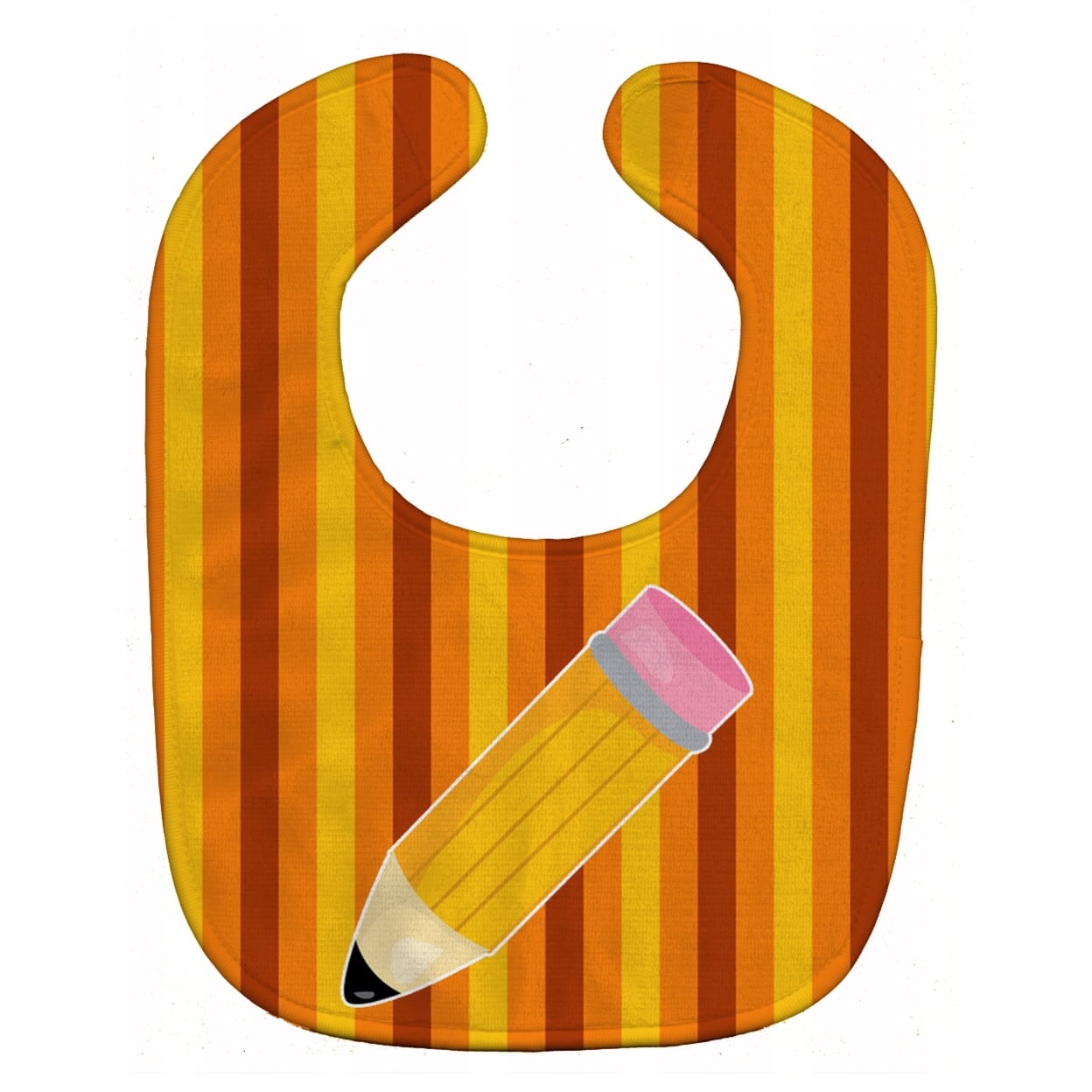 Back to School Pencil Baby Bib