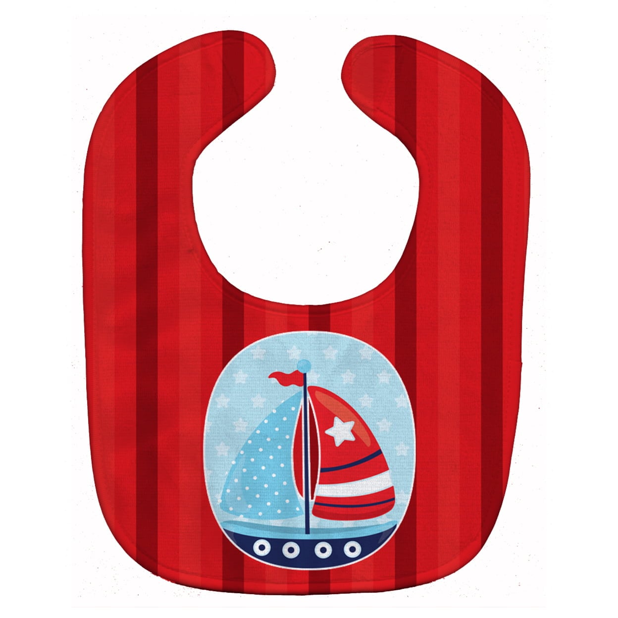 Nautical Sailboat Baby Bib