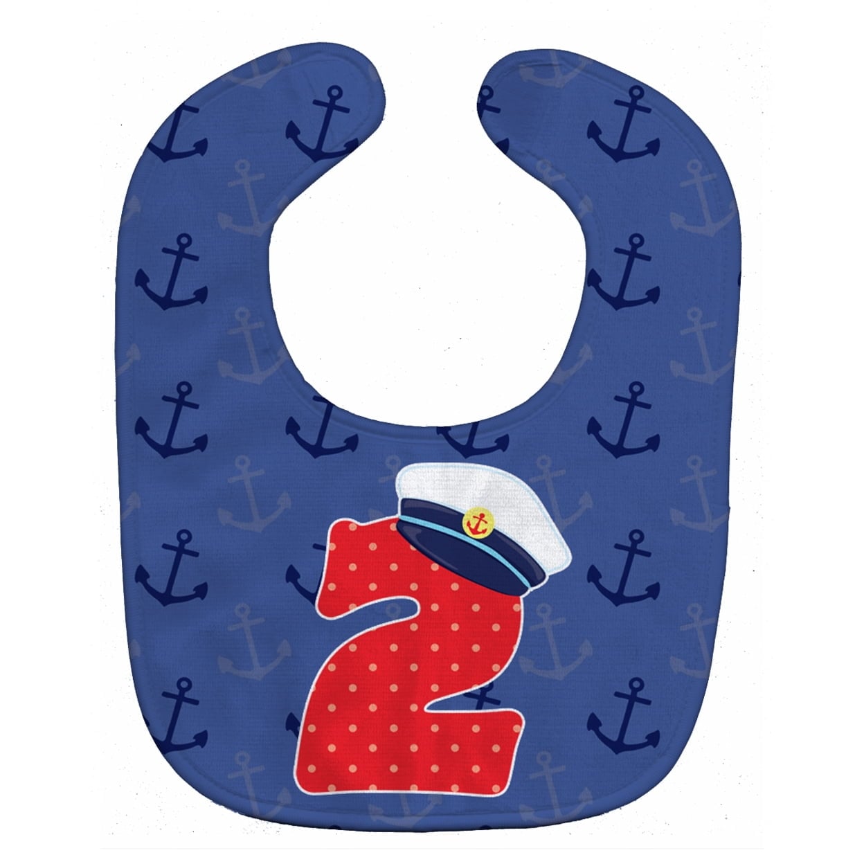 Nautical Month 2 Baby Bib
