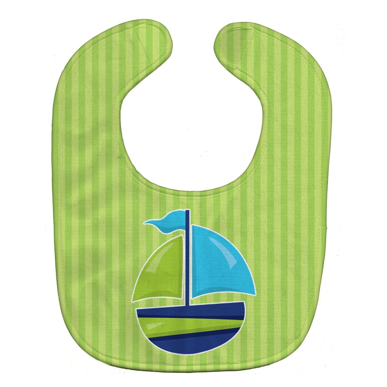 Nautical Sailboat Baby Bib