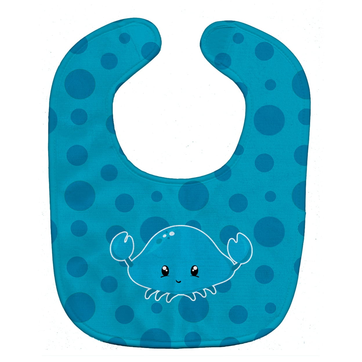 Nautical Crab Baby Bib