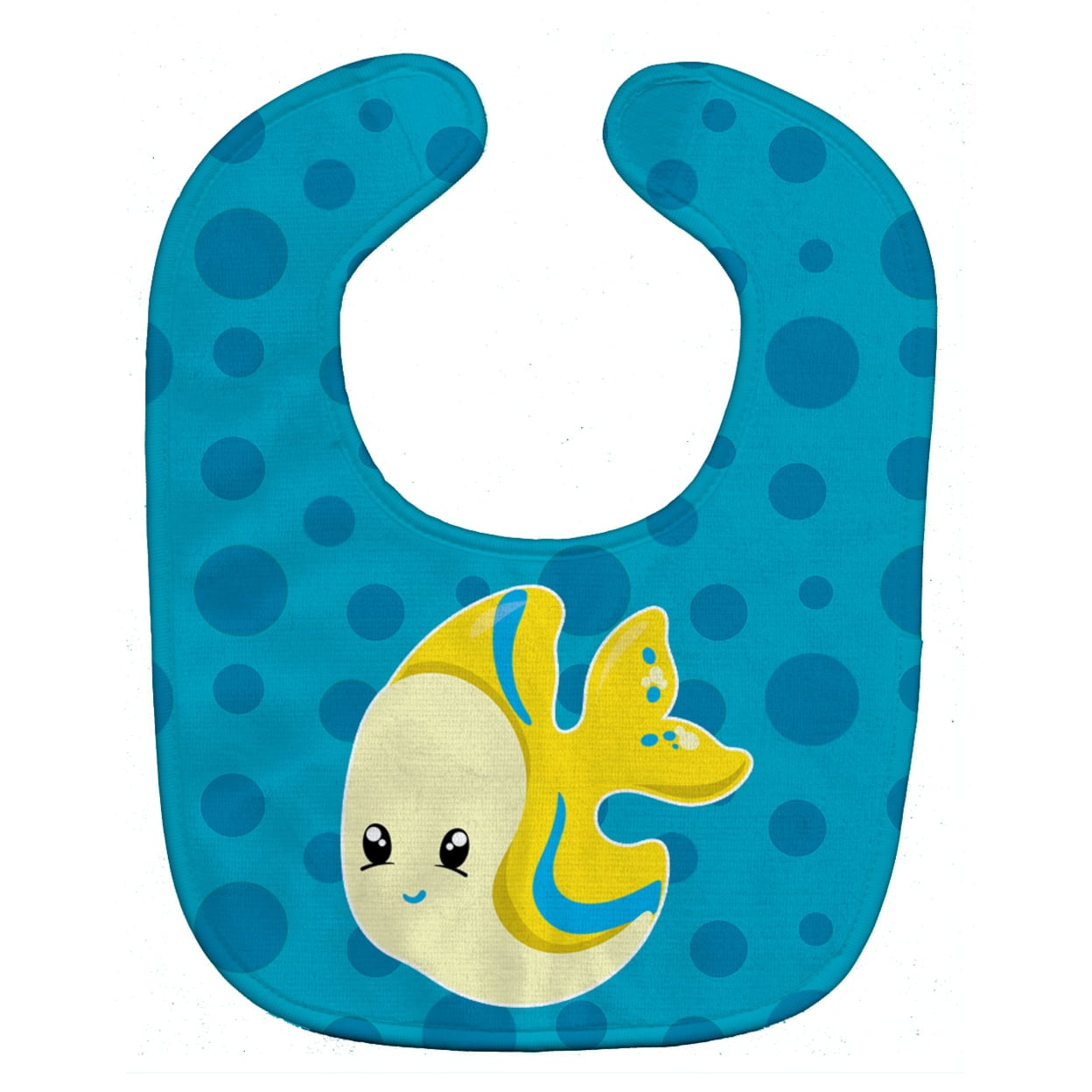Nautical Tropical Fish Baby Bib