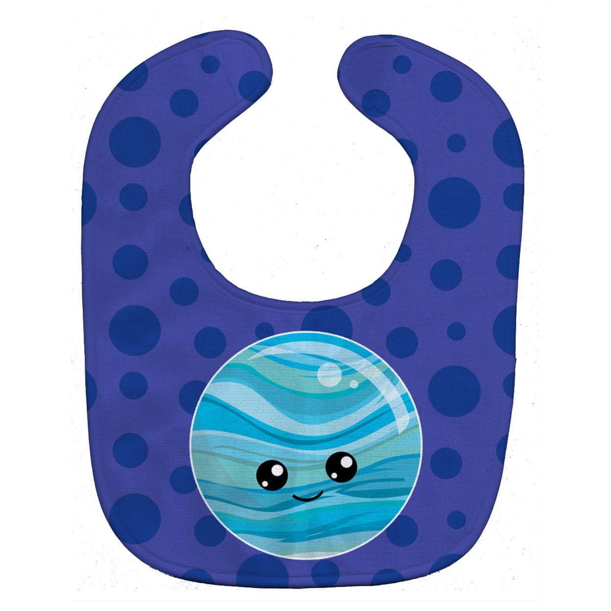 BB9043BIB Planets Pluto Baby Bib