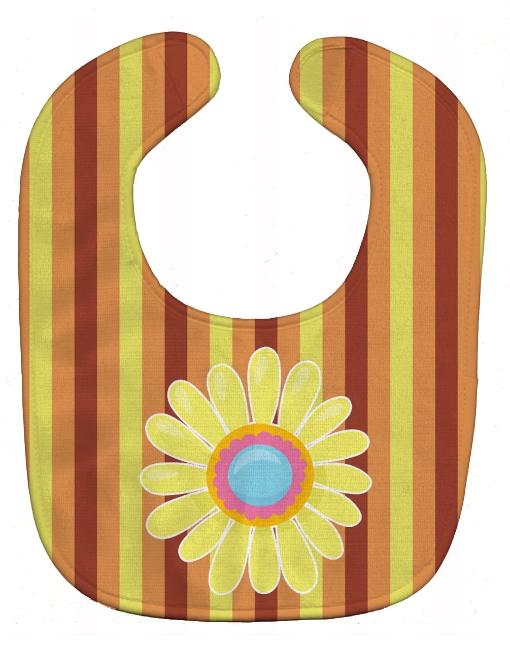 Heart Flower Baby Bib