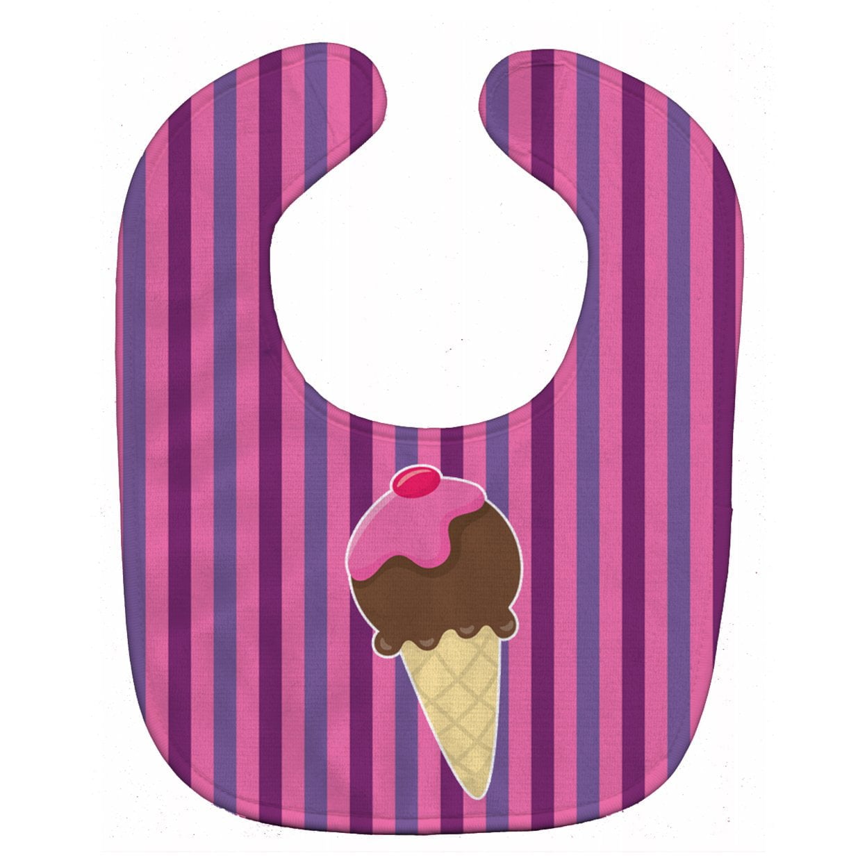 BB9060BIB Ice Cream Cone Baby Bib