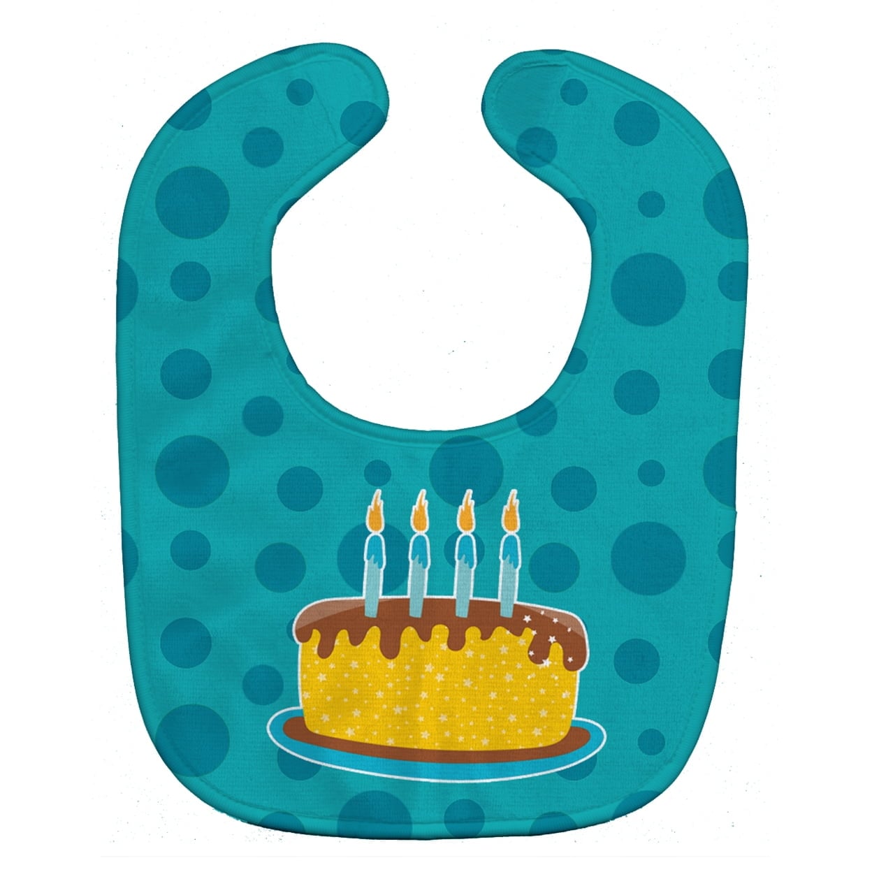 Birthday Cake Baby Bib