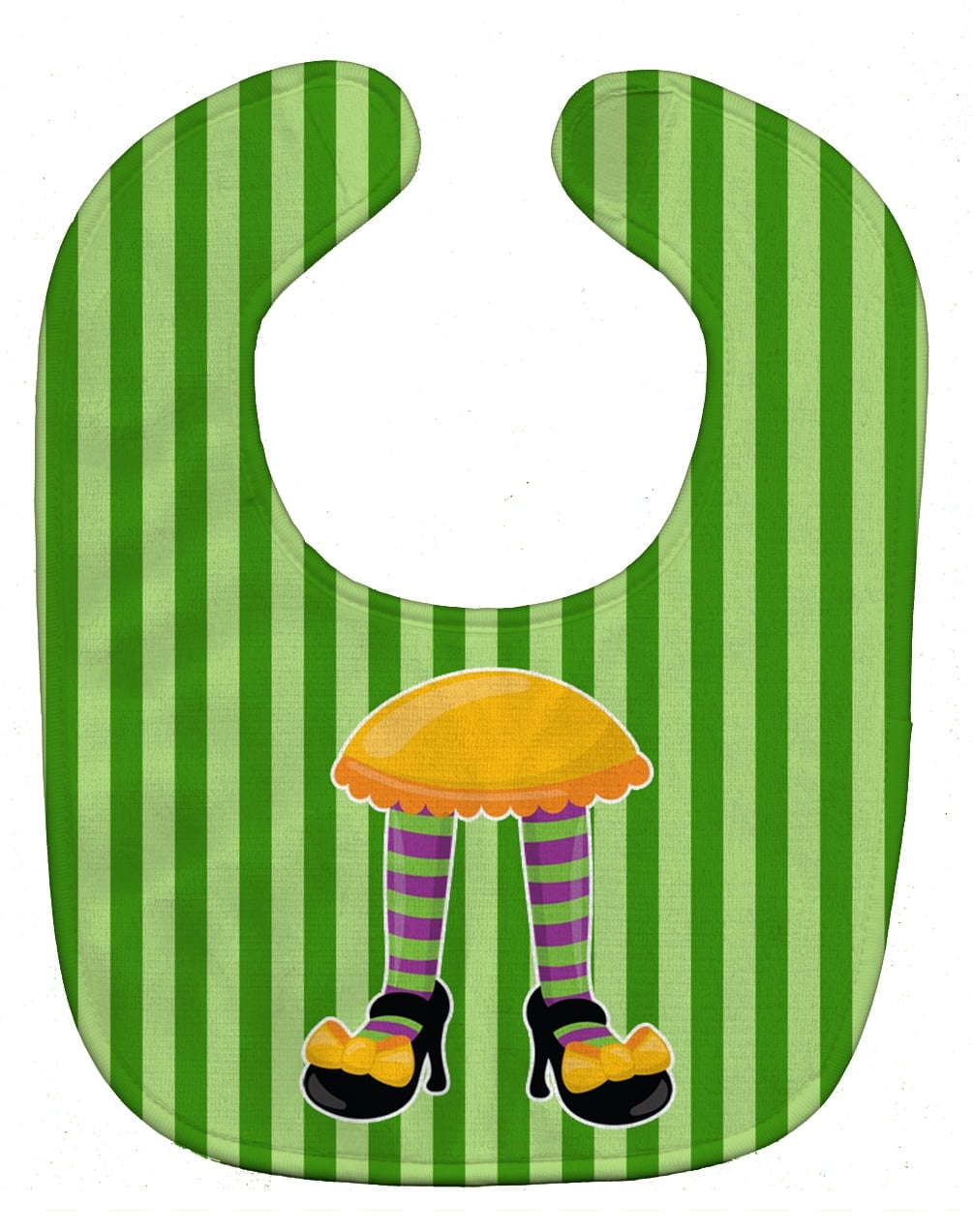 Halloween Witchs Feet Baby Bib