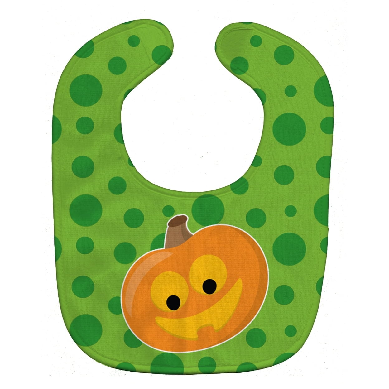 Halloween JackOLantern Baby Bib