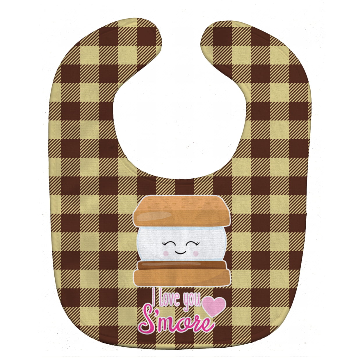 I Love You Smores Baby Bib
