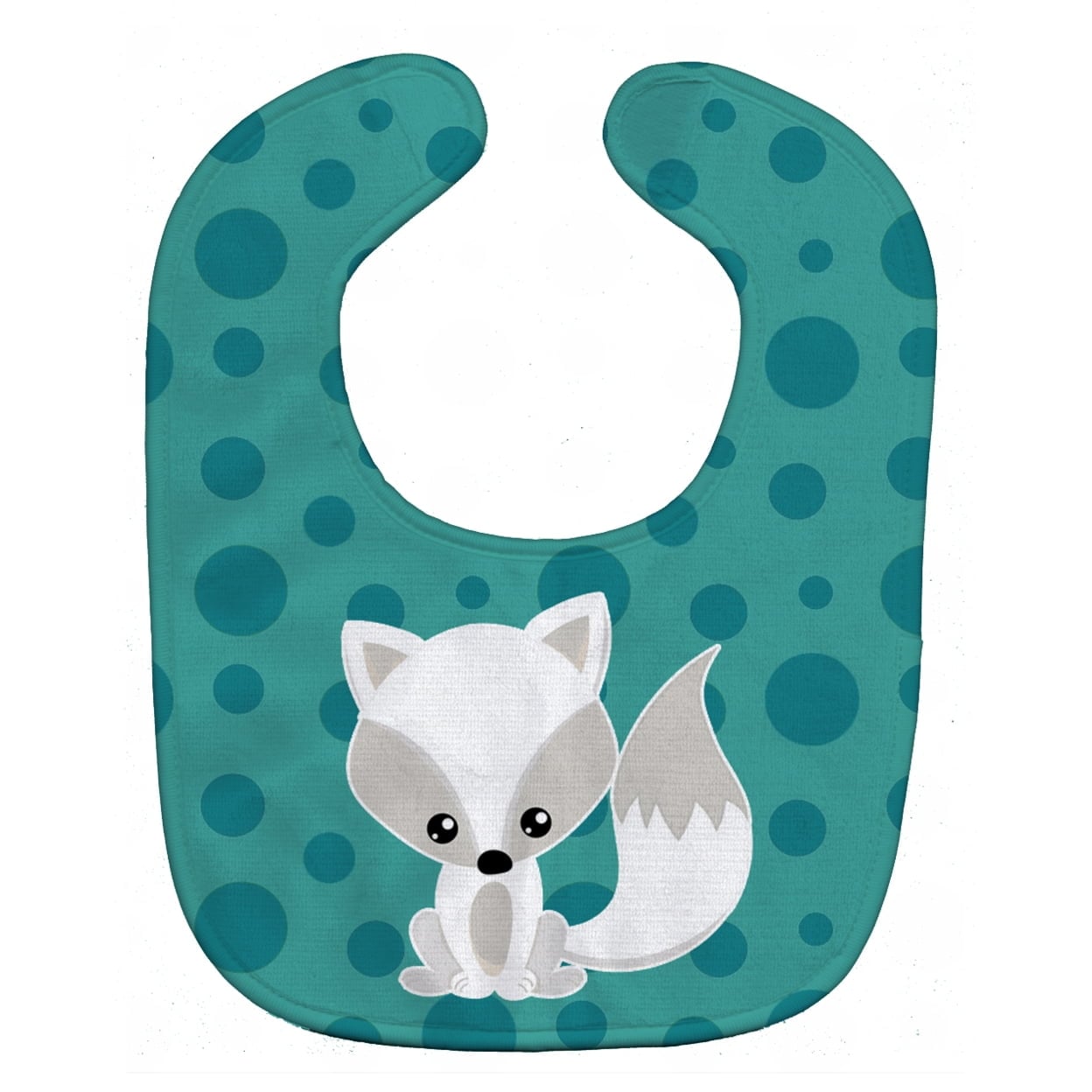 Black Haired Christmas Fairy Baby Bib