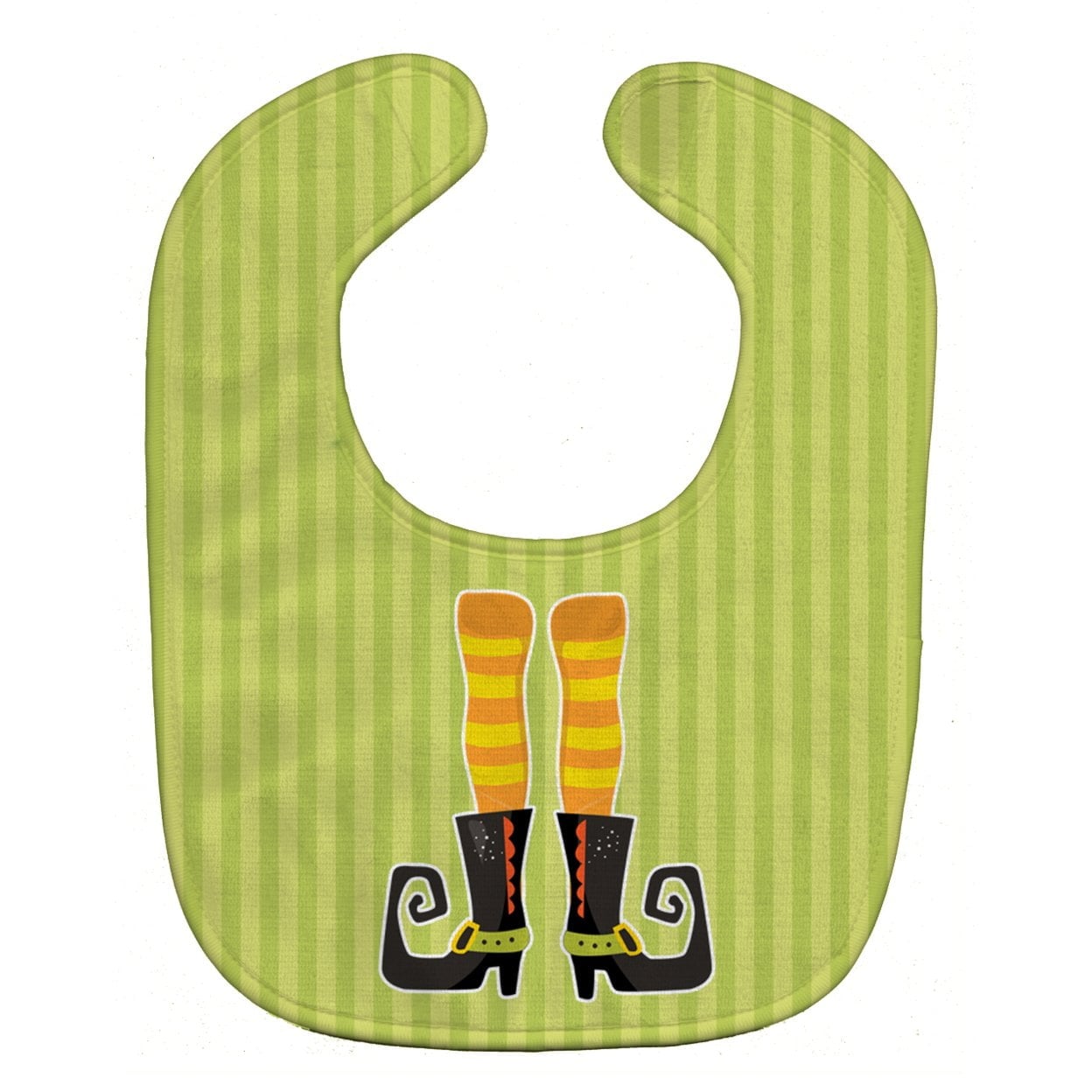 Halloween Witchs Feet Baby Bib