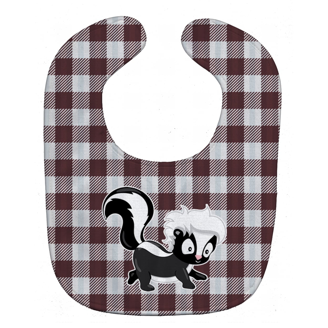 BB9168BIB Skunk Baby Bib