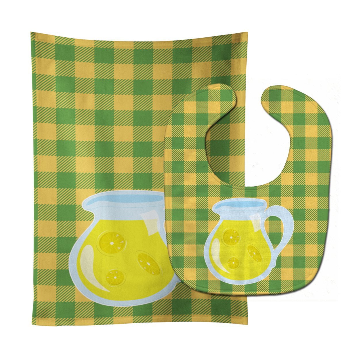Backyard BBQ Lemonade No.2 Baby Bib & Burp Cloth