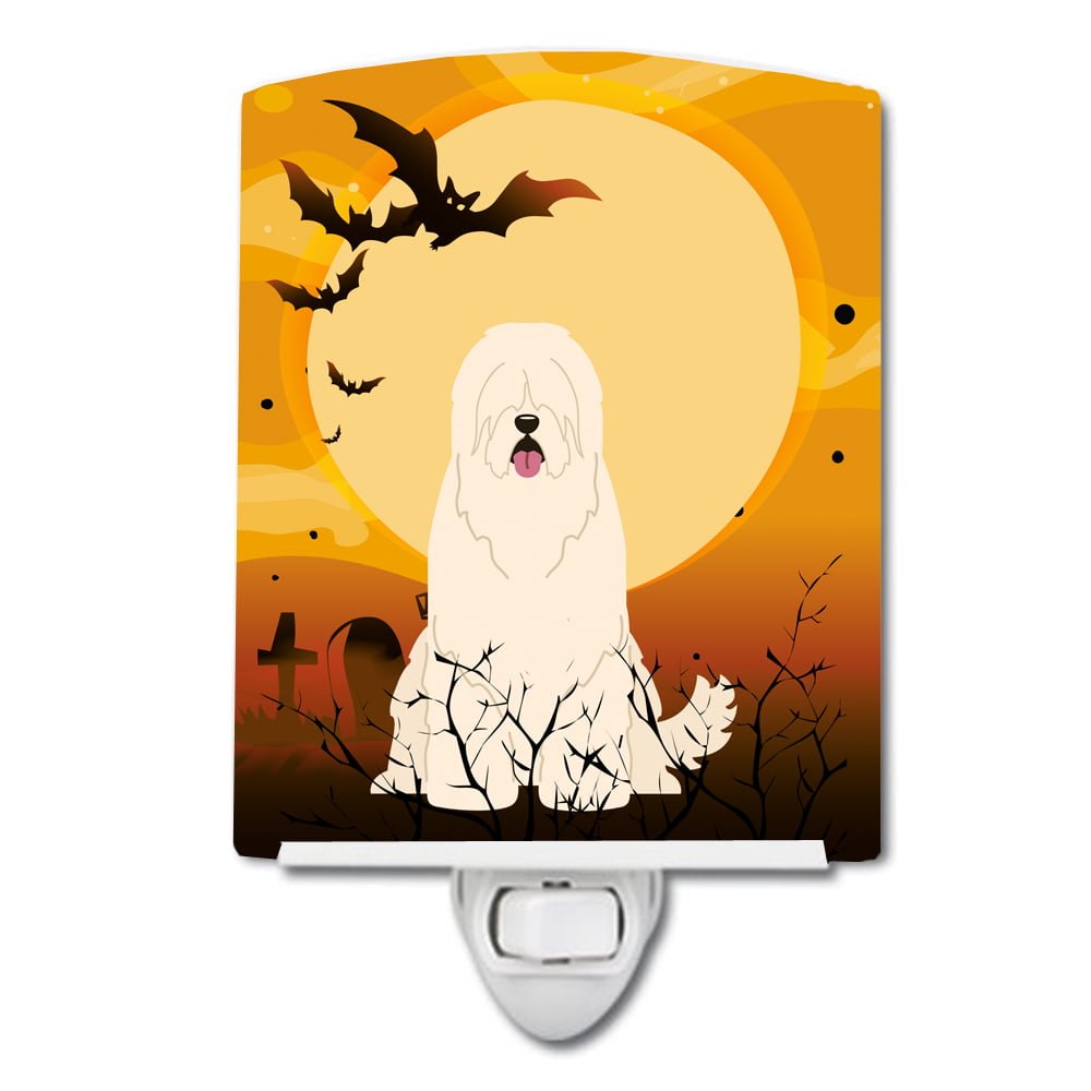 Halloween South Russian Sheepdog Ceramic Night Light