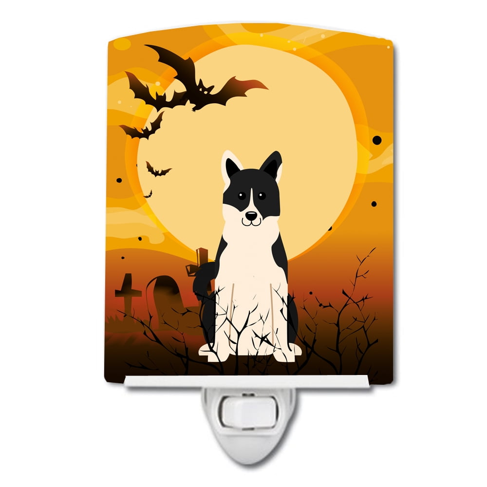 Halloween Russo-European Laika Spitz Ceramic Night Light