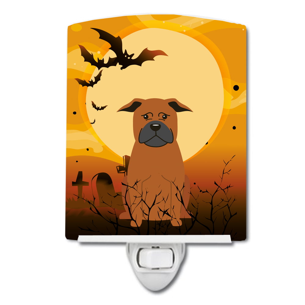 Halloween Chinese Chongqing Dog Ceramic Night Light