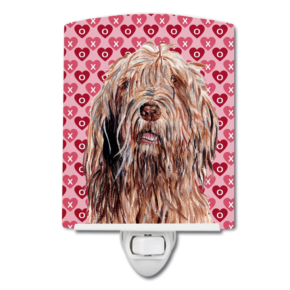 Otterhound Hearts & Love Ceramic Night Light