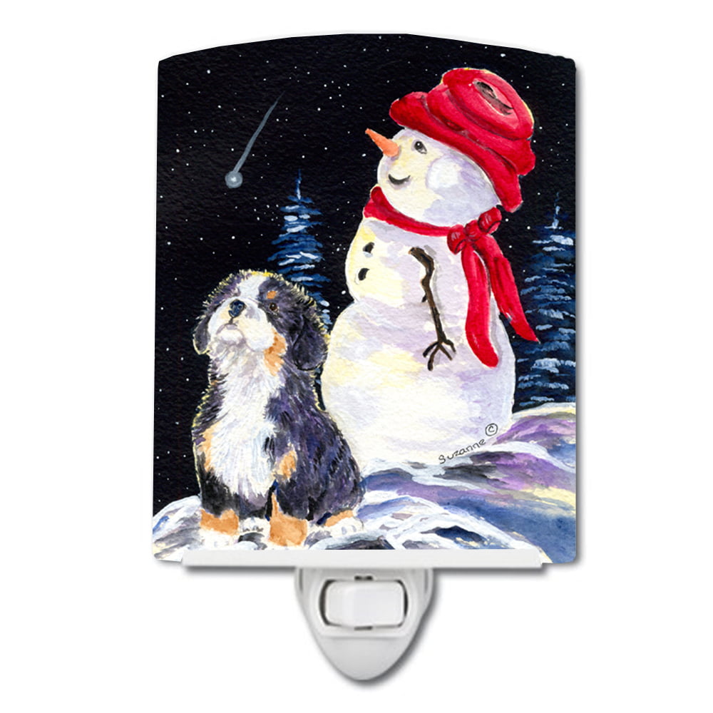 SS8575CNL Bernese Mountain Dog Ceramic Night Light
